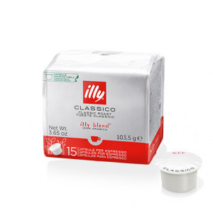 15 Compostabili Illy MPS Classico