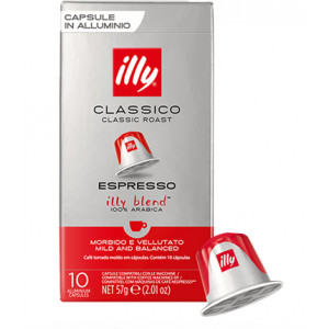 Illy Compatibile Nespresso Tostato Classico – Confezione da 10 Capsule