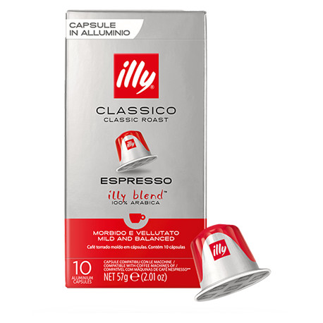 Illy Compatibile Nespresso Tostato Classico – Confezione da 10 Capsule